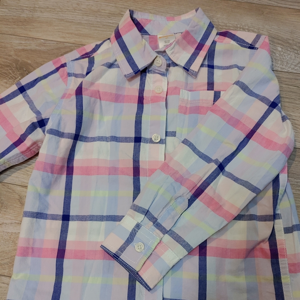 Gymboree button down shirt size 4t